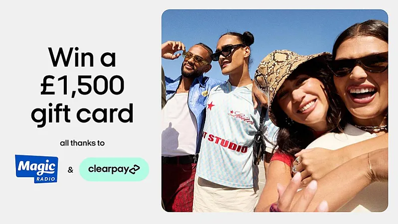 Prize image for Win a £1,500 gift card with Clearpay