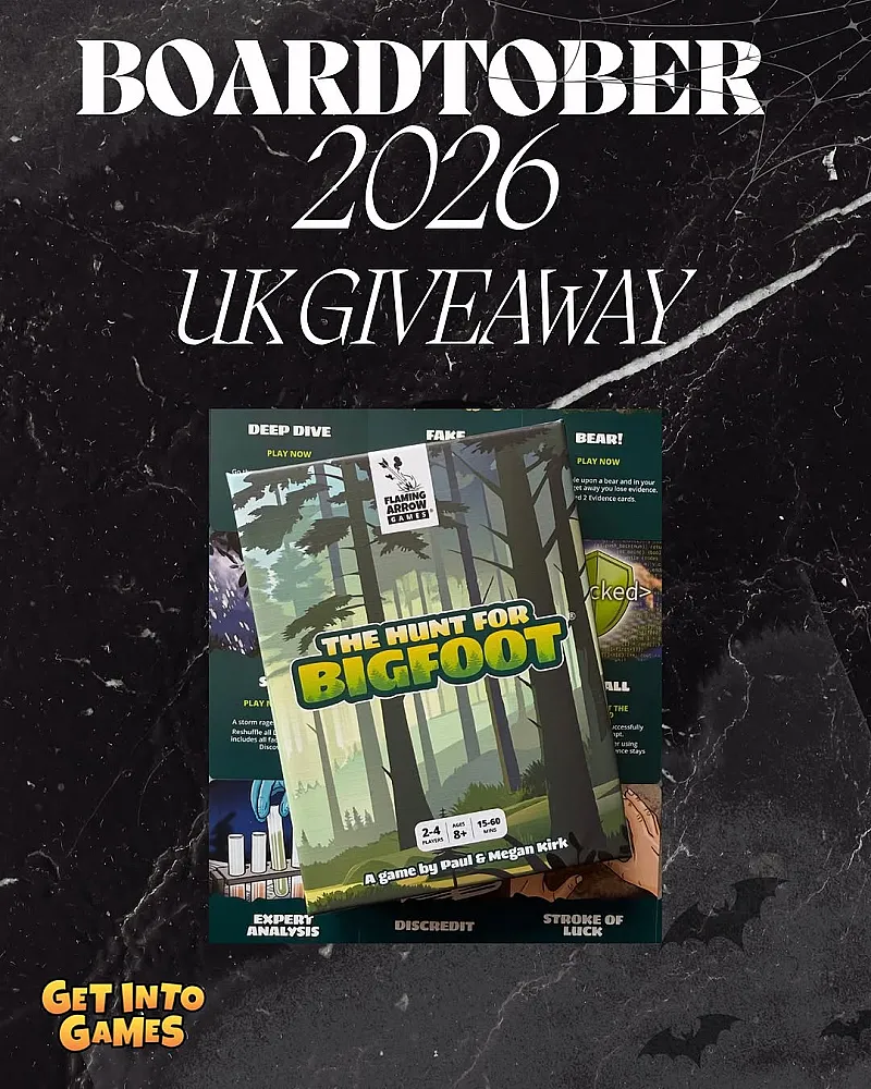 Win a copy of The hunt for Bigfoot board game