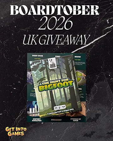 Prize image for Win a copy of The hunt for Bigfoot board game