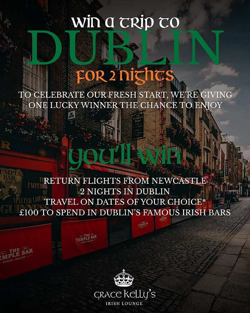 Win a 2-Night Trip to Dublin!