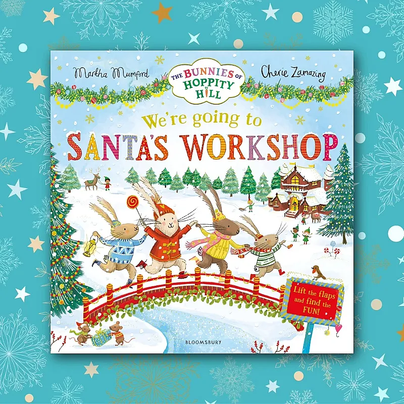 Win one of five copies of We're going to Santa's Workshop