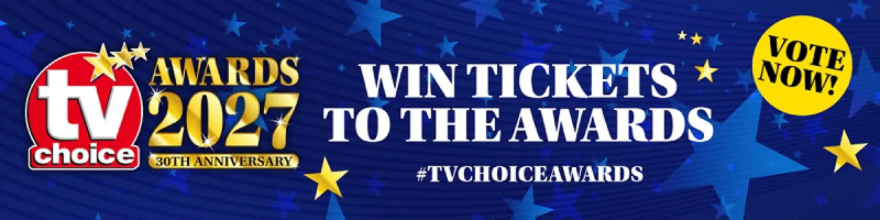 Prize image for Win a London Stay and Tickets to the 2027 TV Choice Awards