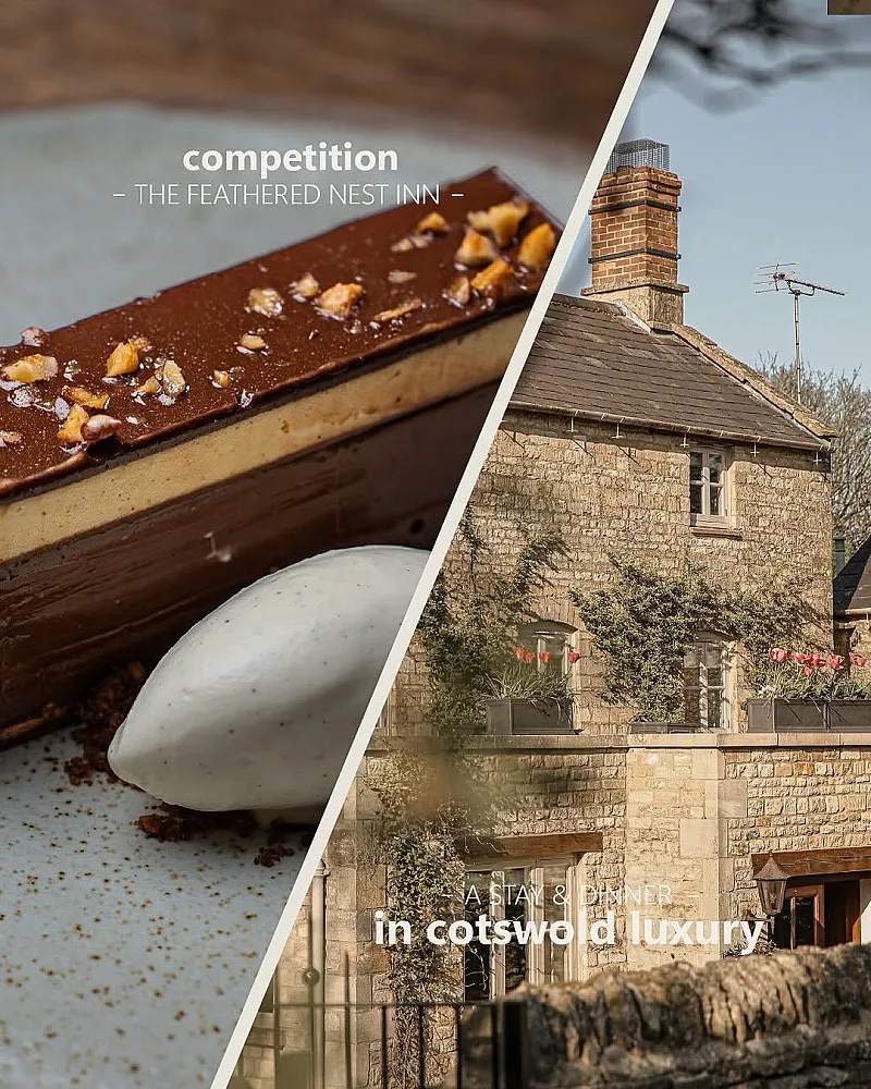 Win a Luxury Stay with Dinner at the Feathered Nest Inn, Cotswolds