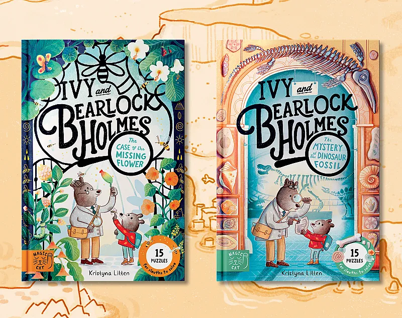 Win Both Ivy & Bearlock Holmes Books and Escape Room Tickets