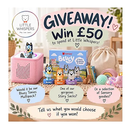 Prize image for Win £50 to Spend at Little Whispers!