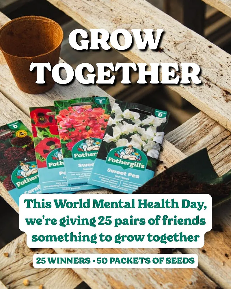 Win 1 of 25 pairs of seed packets for you & a friend