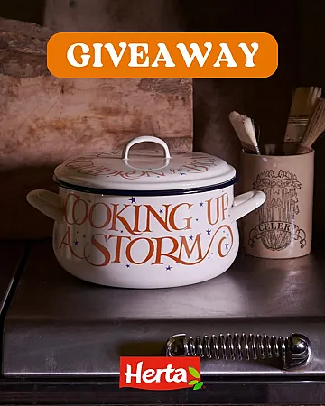 Prize image for Win an Emma Bridgewater Halloween Toast Large Enamel Cooking Pot