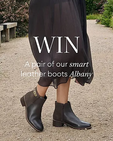 Prize image for Win a Pair of Smart Leather Albany Boots!