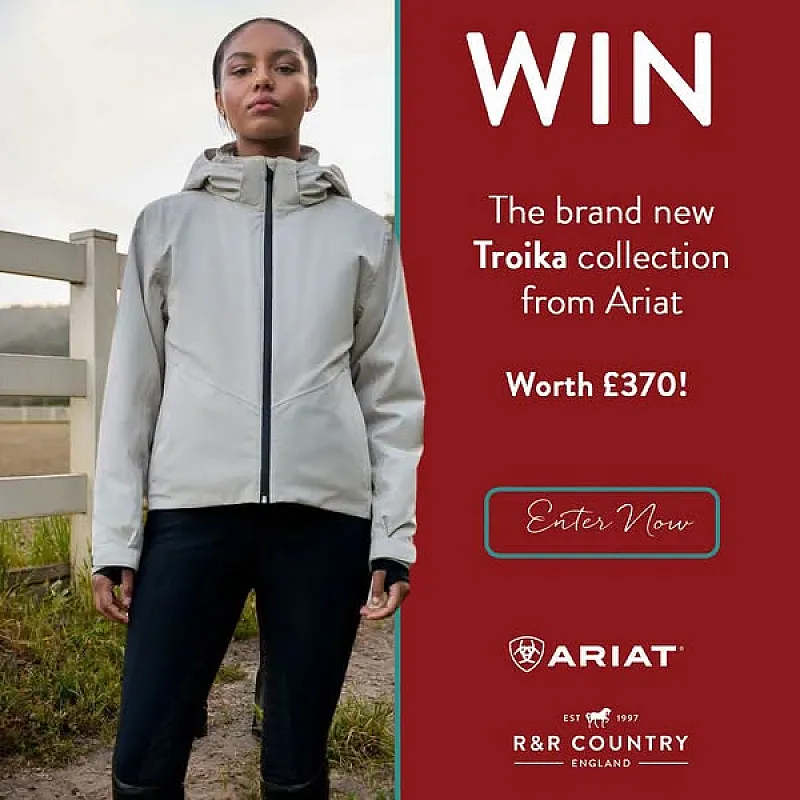 Win the BRAND NEW Troika Collection from Ariat
