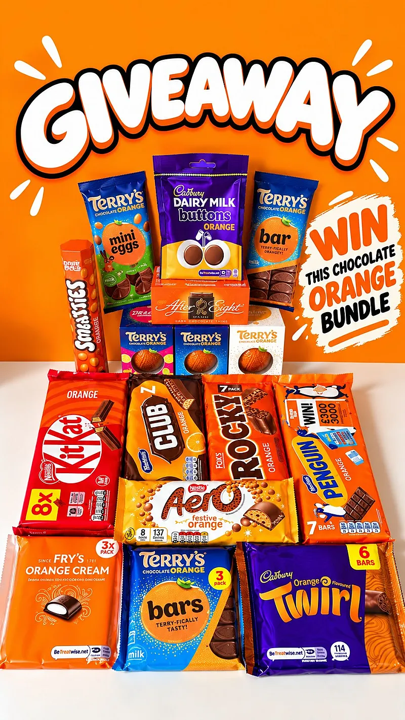 Win a Large Bundle of Orangey Chocolates