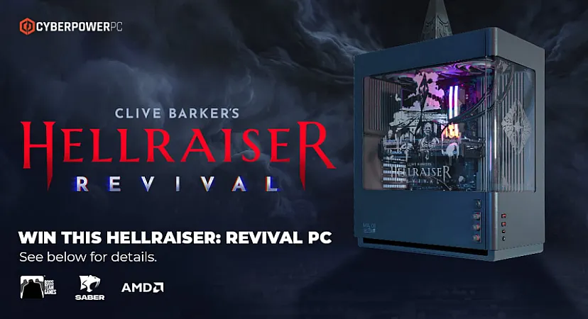 Prize image for Win a CyberPowerPC UK X Hellraiser: Revival Gaming PC