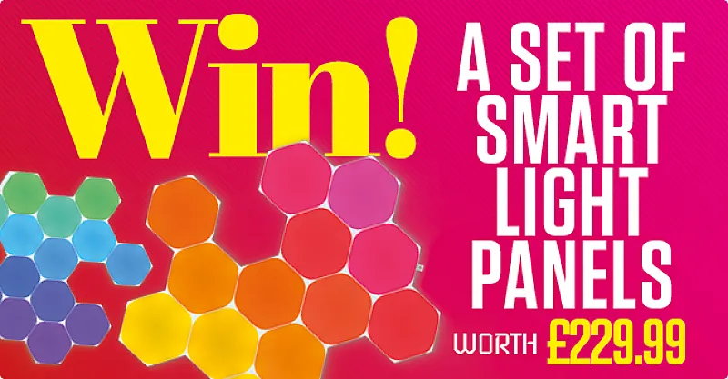 Win a £230 15-panel Nanoleaf Shapes Hexagon Starter Kit