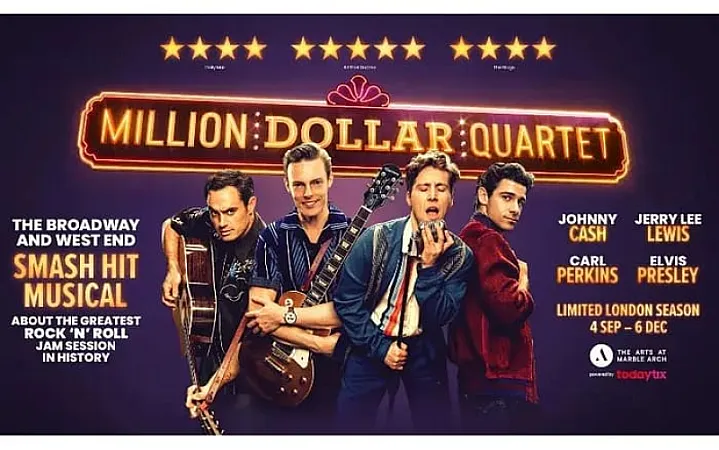 Prize image for Win a Pair of Tickets to See MILLION DOLLAR QUARTET in London