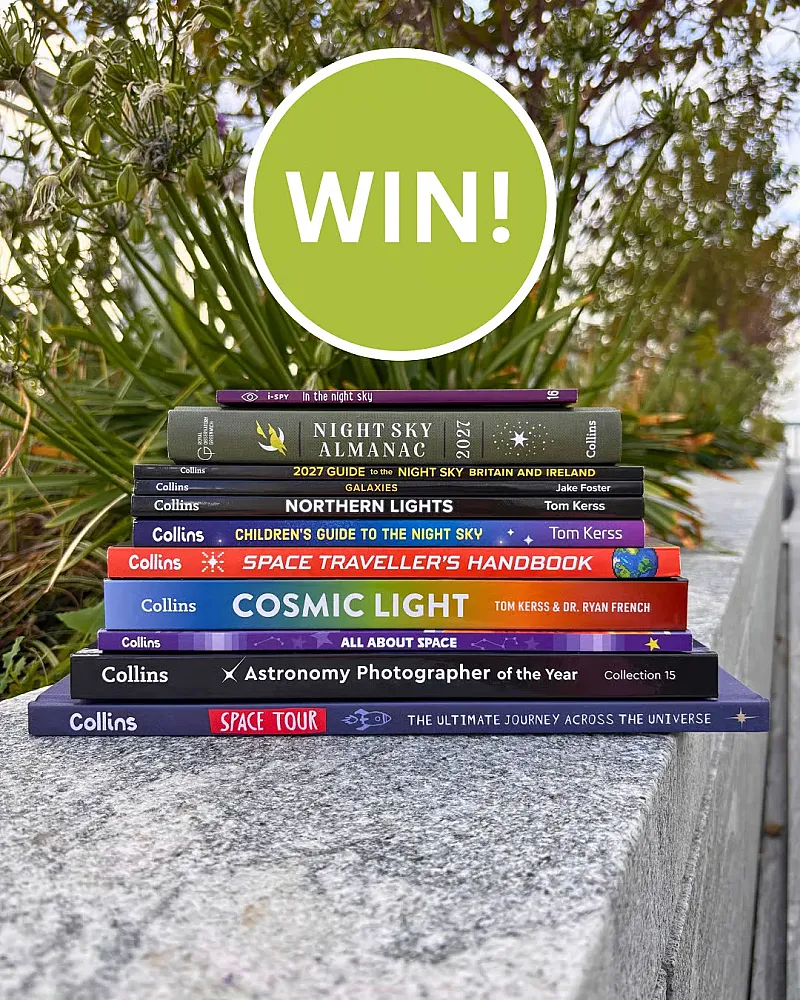 Win an incredible astronomy book bundle