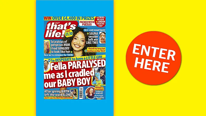 Win fab prizes in That’s Life! Issue 40