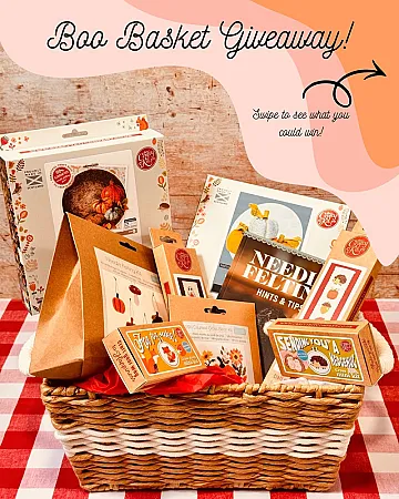 Prize image for Win a CRAFTY KIT CO BOO BASKET