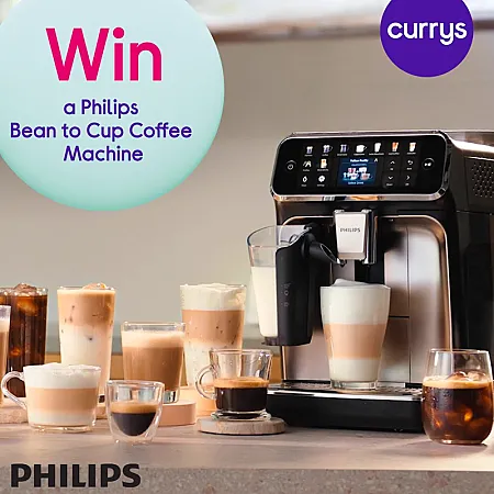 Prize image for Win a PHILIPS Series 5500 LatteGo EP5546/70 Bean to Cup Coffee Machine