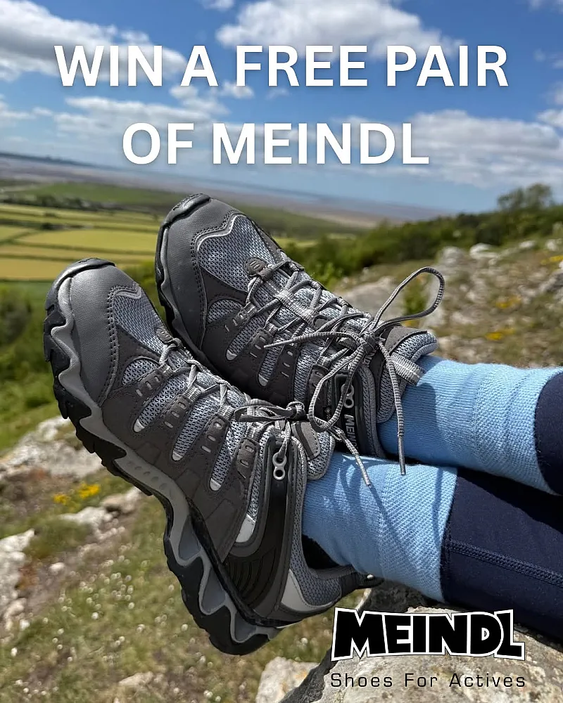 Win a pair of MEINDL walking shoes or boots