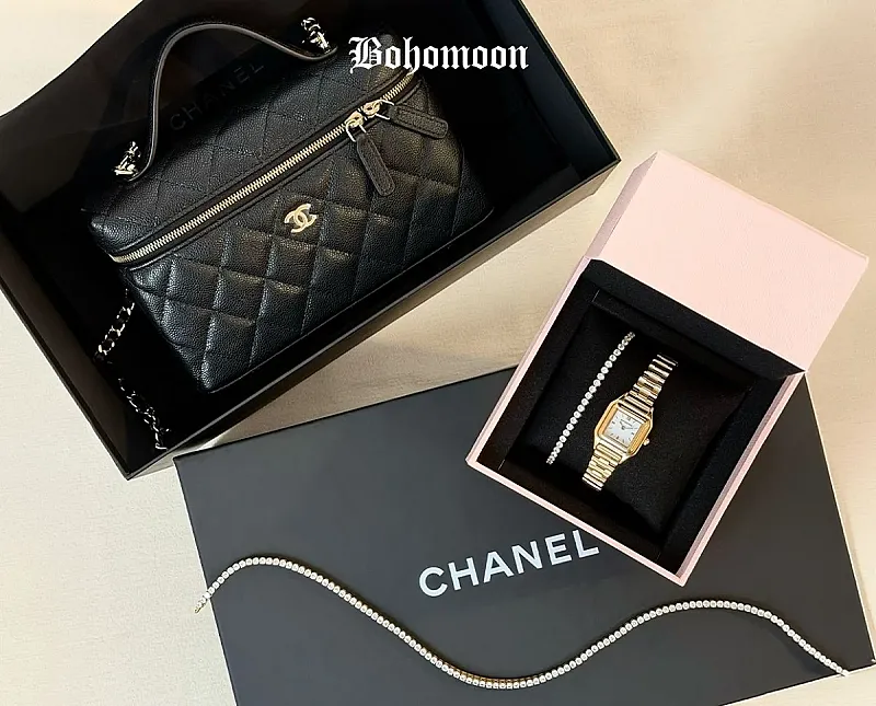 Win a Chanel Bag, Bohomoon Watch and Tennis Bracelet & Necklace
