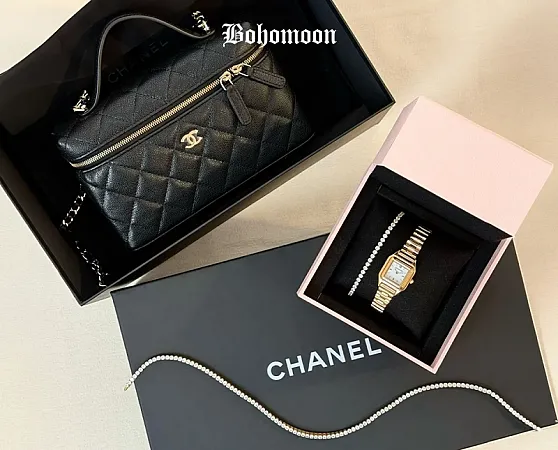 Prize image for Win a Chanel Bag, Bohomoon Watch and Tennis Bracelet & Necklace