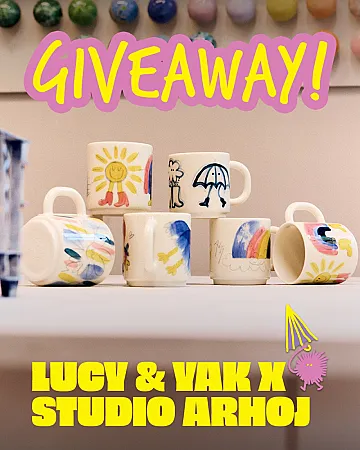 Prize image for Win a Studio Arhoj Mug and £50 in Yak Tokens