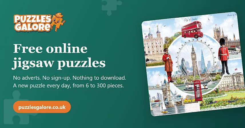 Win £50 to spend on jigsaw puzzles