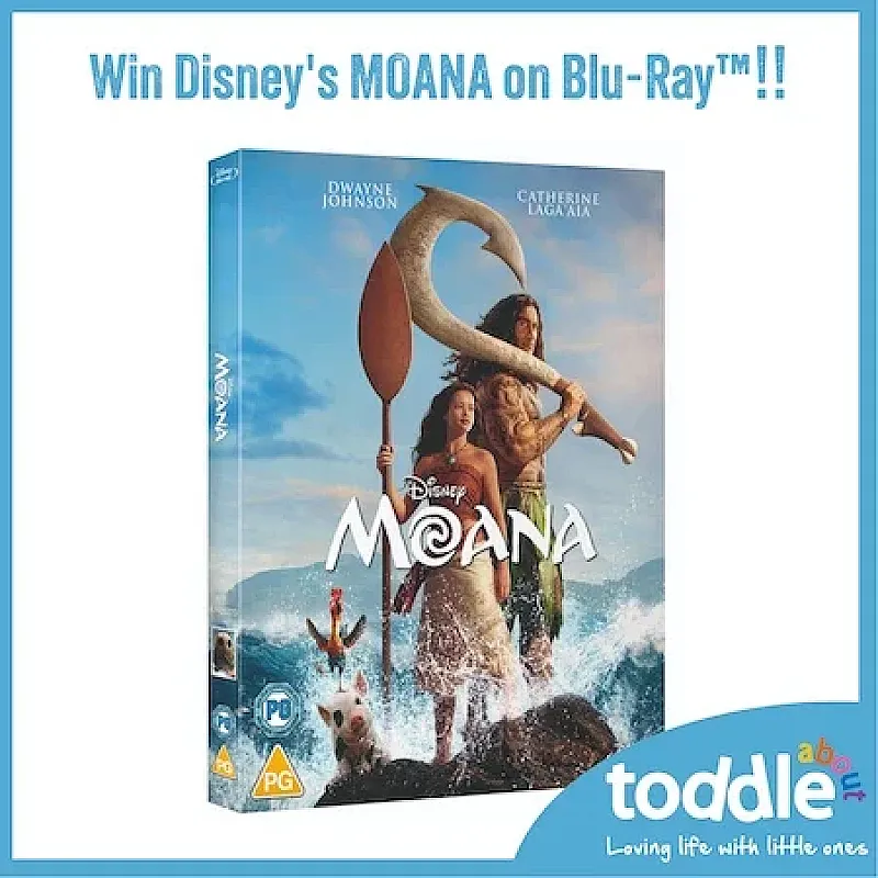 Win 1 of 2 live action MOANA on Blu-ray
