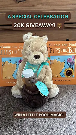 Win A Beautiful Disney Winnie the Pooh Teddy Bear
