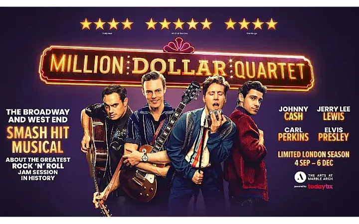 Win a Pair of Tickets to See MILLION DOLLAR QUARTET in London