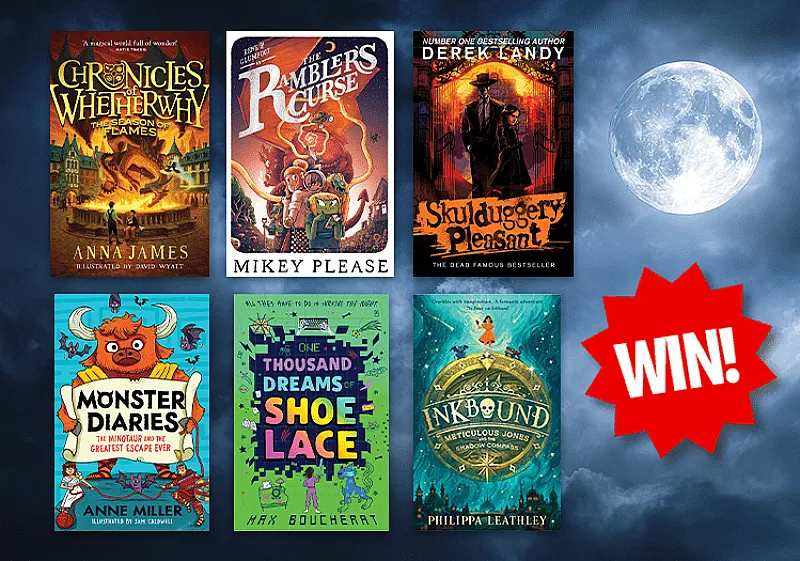 Win 1 of 3 spooky HarperCollins Children's book bundles