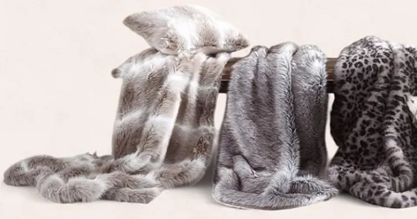 Win a beautiful faux fur throw