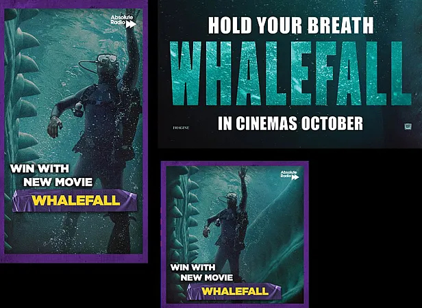 Prize image for Win 1 of 2 prizes with new movie WHALEFALL