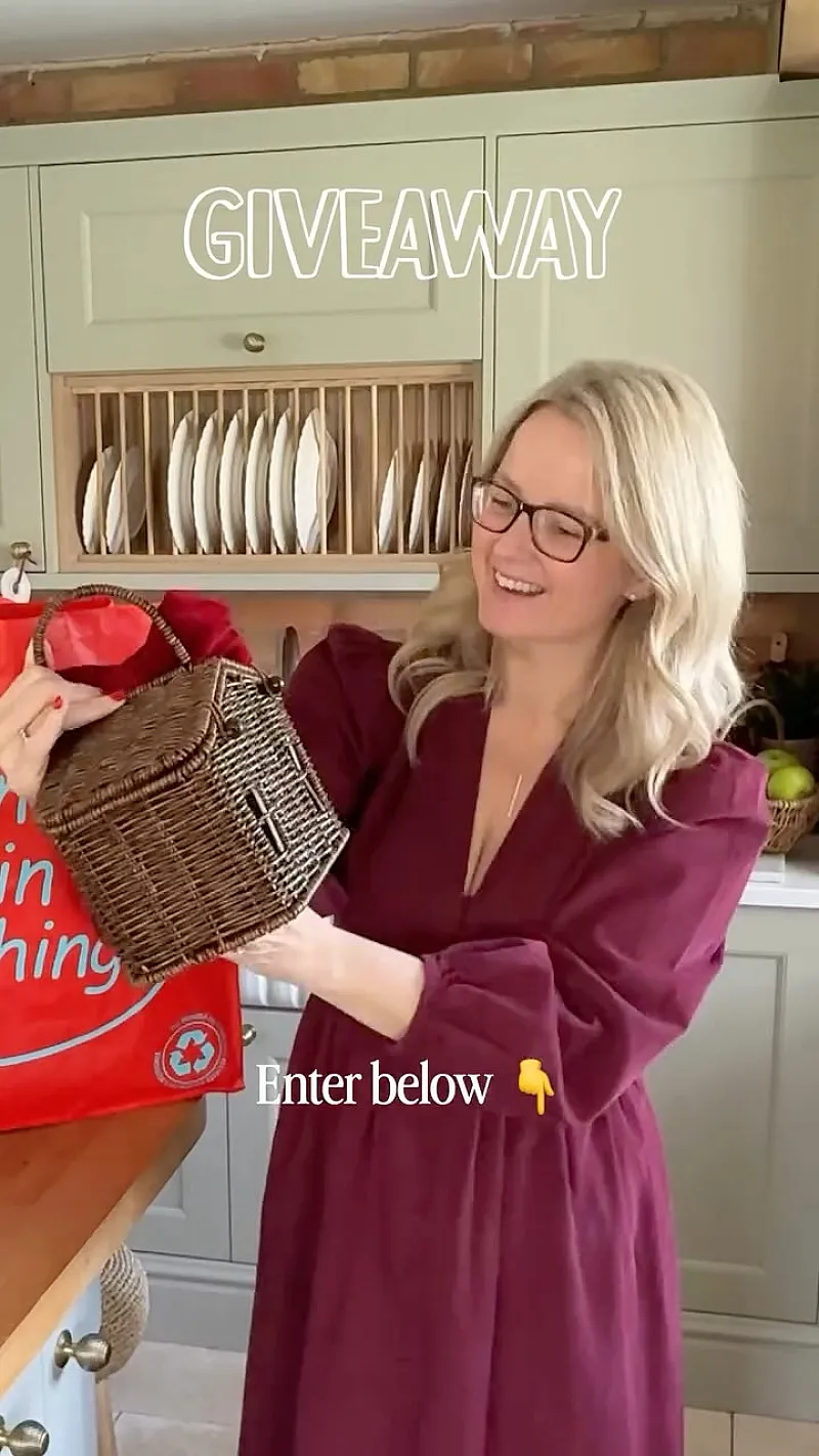 Win a Rattan-Style Christmas House and Festive Decor Pieces