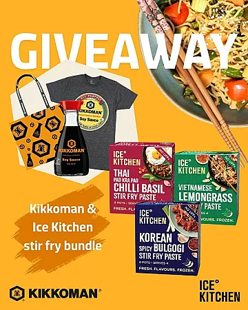 Win a Kikkoman & Ice Kitchen stir fry bundle