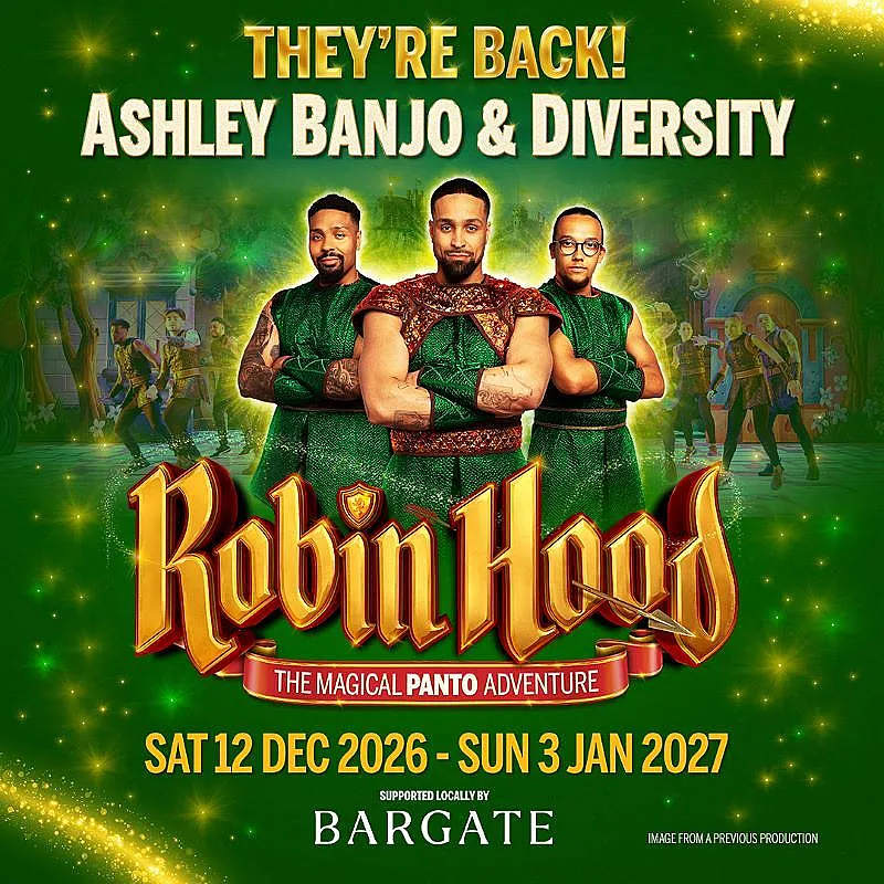 Win 1 of 5 Family Tickets to Robin Hood Panto at Mayflower, Southampton