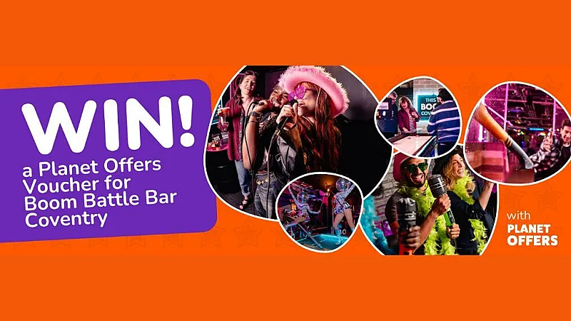 Win a £50 Game Voucher for Boom Battle Bar, Coventry