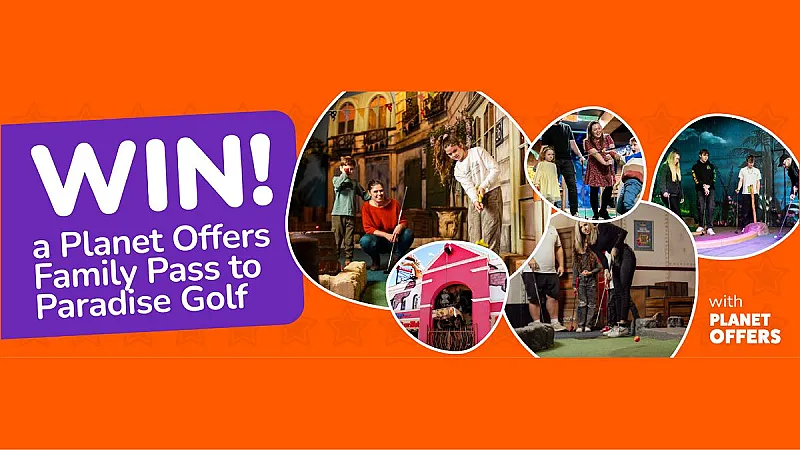 Win a family pass to Paradise Island Adventure Golf for December