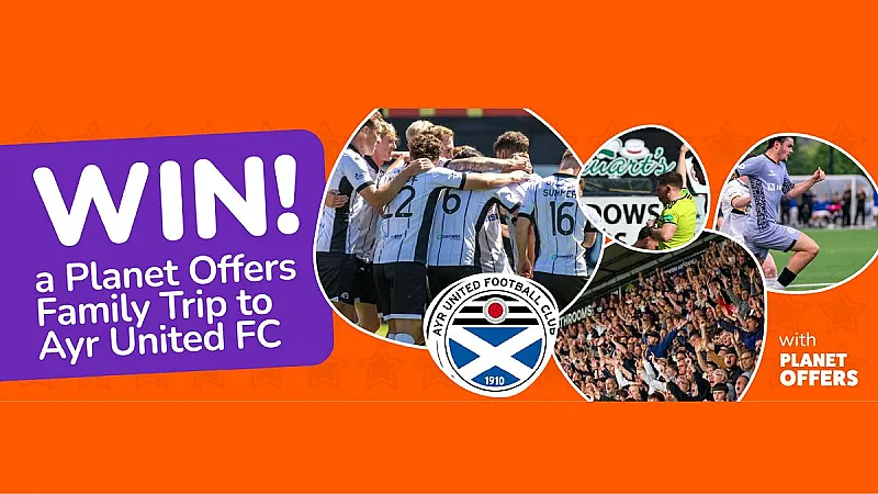Prize image for Win a family ticket to see Ayr Utd v Arbroath at Somerset Park 09/01