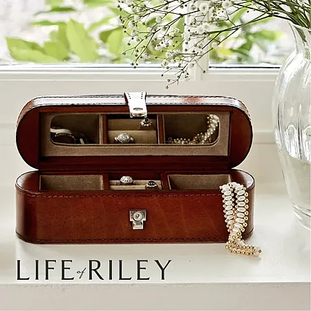 Prize image for Win a Cove Lucy 4 Way Cashmere Poncho & Life of Riley Small Leather Jewellery Box