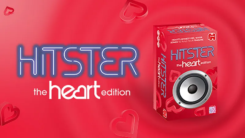 Prize image for Win £1,000 and the Hitster: The Heart Edition Card Game