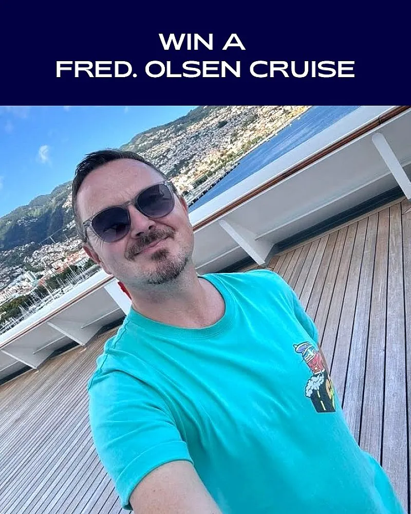 Win a 7-night Fred. Olsen cruise for two in an Ocean View cabin