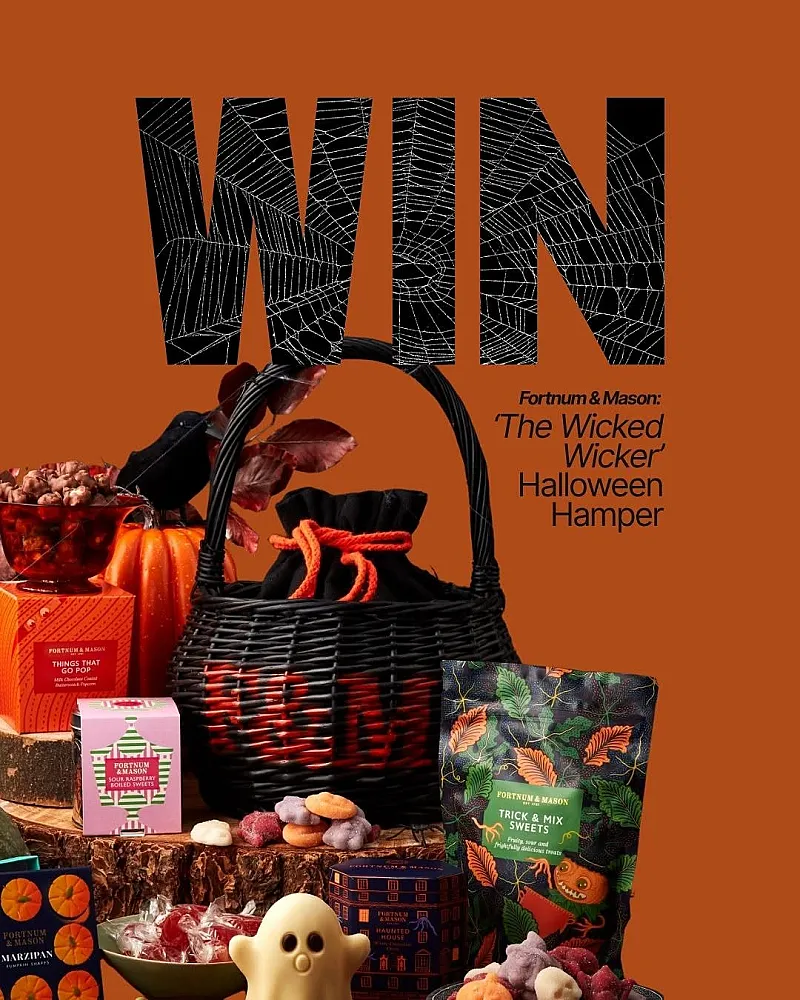 Win Fortnum & Mason The Wicked Wicker Halloween Hamper
