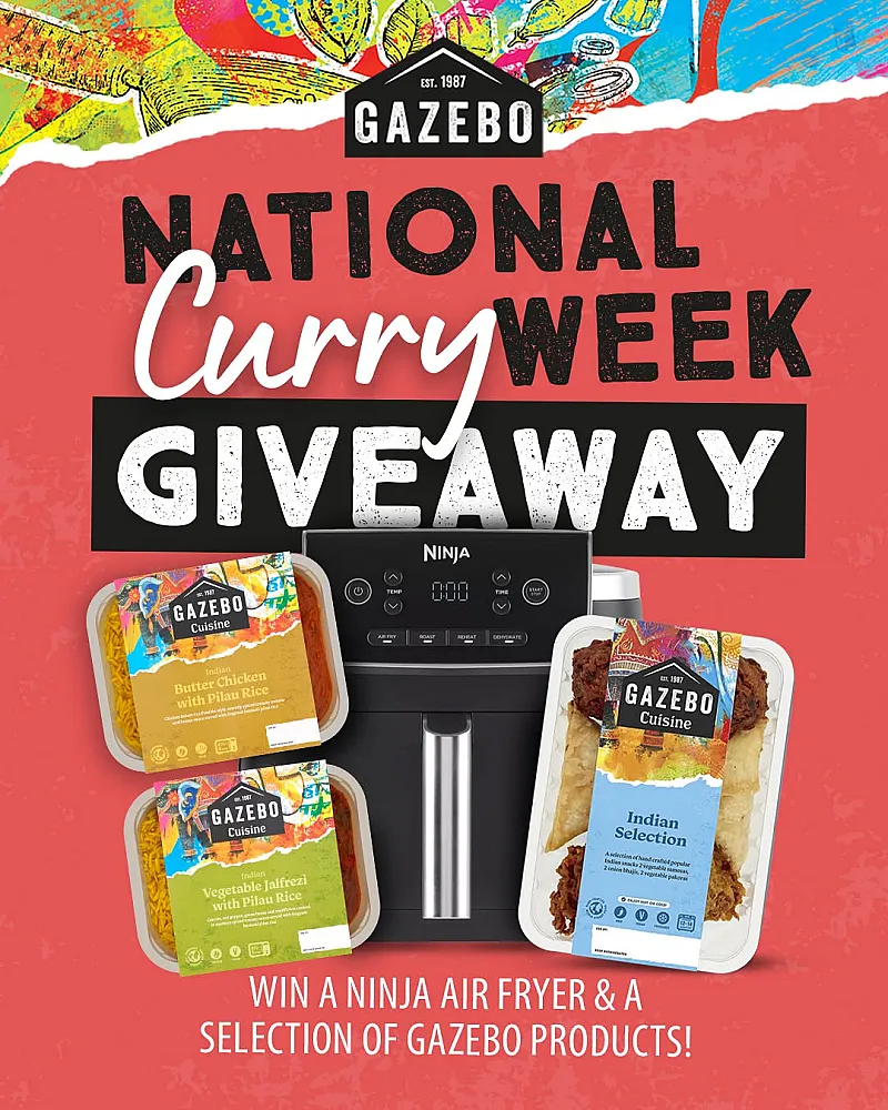 Win a Ninja Pro AF140UK 4.7L Air Fryer and Gazebo Goodies