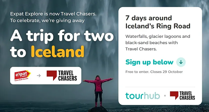 Prize image for Win a 7-day Iceland tour (no flights)
