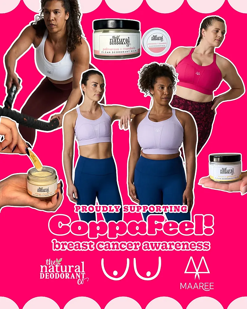 Win a Year’s Supply of Natural Deodorant & Pink Solidarity Sports Bra