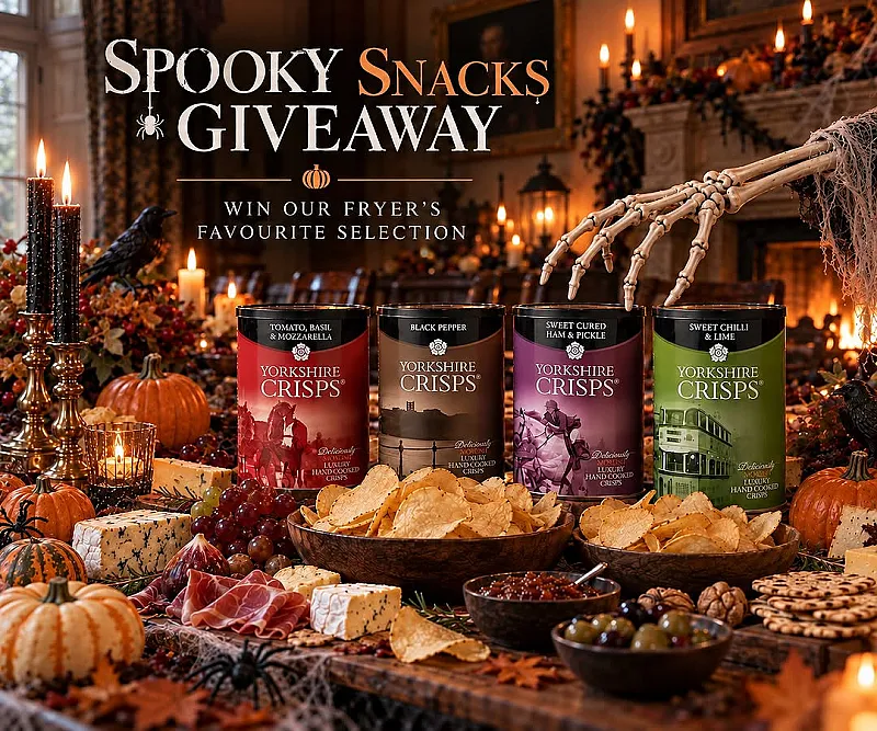 Win a selection of our 'Fryer's Favourite' Yorkshire Crisps