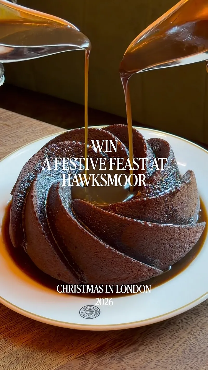 Win 1 of 5 festive dinners at any Hawksmoor London location
