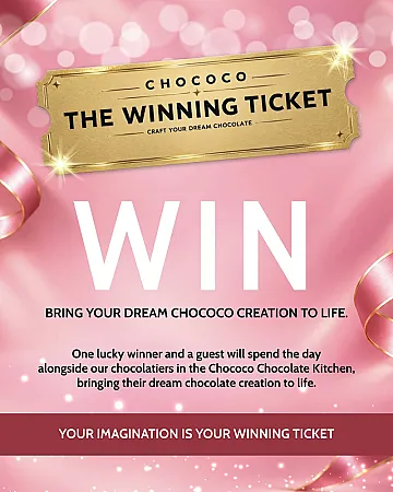 Prize image for Win Chocolatier-for-the-day experience for winner and guest