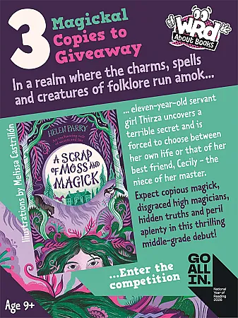 Prize image for Win 3 x copies of A Scrap of Moss and Magick