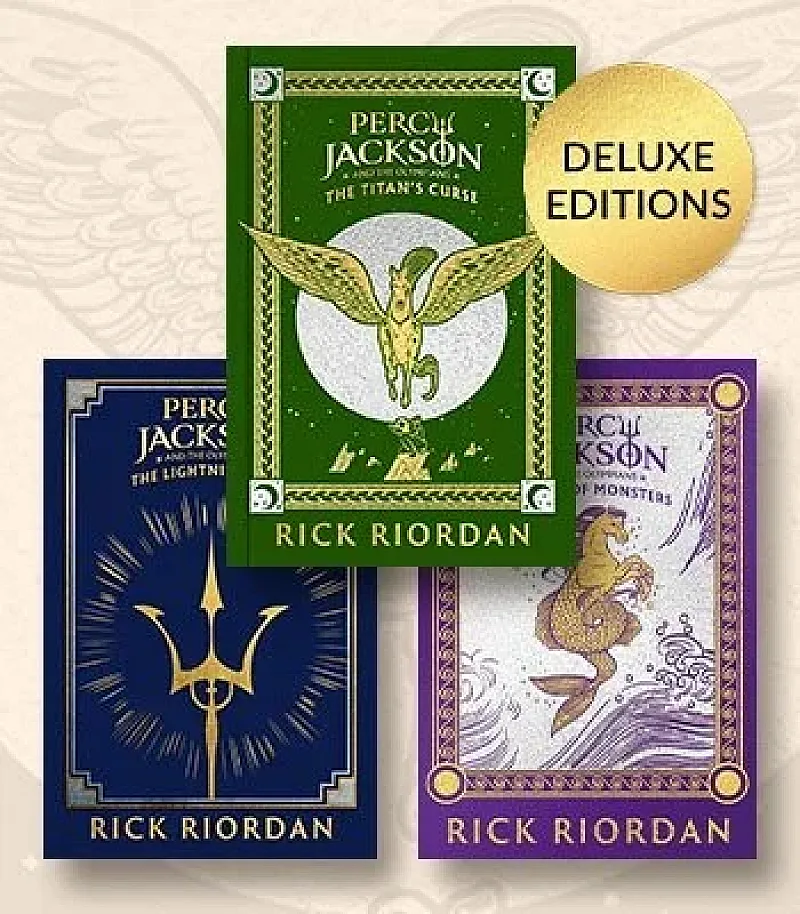 Win signed copies of the Percy Jackson deluxe editions